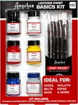 Leather Paint Basics Kit Acrylic Set With 5 Colors (1 Oz. Each),. Fixed Price $47.88.
