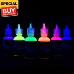 6 Bottles, 1 Oz. Each Body Paint Glow Blacklight Reactive Neon Fluorescent. Fixed Price $20.44.