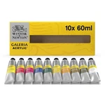 Acrylic Paint Set 60ML 2 Fl Oz Pack Of 10 Winsor & Newton Galeria Tube. Fixed Price $59.99.