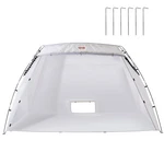 10X7X6FT Portable Paint Booth Spray Tent With Built Floor And Mesh Screen. Fixed Price $76.10.