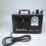 Iwata Power Jet Lite IS875 Airbrush Compressor Studio Series+regulator. Fixed Price $147.95.