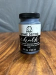 Folkart Home Decor Chalk Paint 8OZ Rich Black New. Fixed Price $15.00.