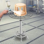 Spray Rack Paint 360O Rotating Table Stainless Steel Stand. Fixed Price $78.59.