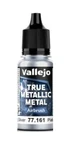 VAL77161 Vallejo True Metallic Metal: Sterling Silver - Airbrush (18 Ml). Fixed Price $16.91.
