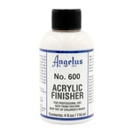 Angelus Brand Acrylic Leather Paint Finisher No. 600-4OZ. Fixed Price $14.39.