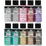 Extreme Glitter Acrylic Paint Set Non-toxic, 10 Bottles, 20 Fl Oz Total. Fixed Price $37.85.