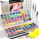 Nicpro 100 Colors Watercolor Paint Set. Fixed Price $27.99.