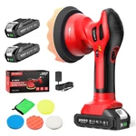 Avhrit Cordless Car Buffer Polisher Kit W/ 2X2000MAH 6INCH-21V, A-red. Fixed Price $96.01.