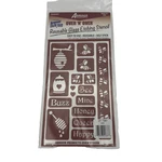 Reusable Over Glass Etching Stencil By Armour Bees Theme New. Fixed Price $7.09.