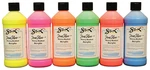 True Flow Acrylic Paint - 1 Pint Set Of 6 Assorted Fluorescent Colors. Fixed Price $73.99.