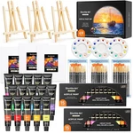 Shuttle Art 69 Pack Painting Kit For Adults And Couples, Sip Date. Fixed Price $37.54.