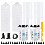 Yuzes Disposable Paint Spray Gun Cup Kit - 20 Ounce (600ML), 50 Pa.... Fixed Price $70.46.