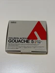 Holbein Artist Acrylic Gouache Primary 5 Tubes Mixing Colors Set - D421. Fixed Price $15.00.