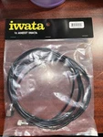 This Iwata 10' Straight Shot Airbrush Hose (part DTI10). Brand New Sealed.. Fixed Price $19.98.