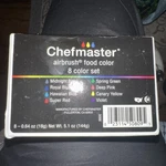 Chefmaster Airbrush Food Coloring 8 Pack Vibrant And Fade-resista.... Fixed Price $17.00.