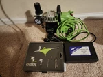 GCK05 - Genesis.xgi Airbrush Combo Kit + New Badger Patriot 105. Fixed Price $360.00.