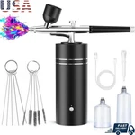 30PSI Airbrush Kit W/ Compressor Portable Gun Nails Cookie Cake Decor. Fixed Price $68.78.