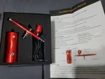Portable Airbrush Compressor Kit Paint Spray Gun Nail Tattoo Art Bakery. Fixed Price $65.00.