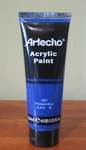 New Artecho Acrylic Paint Phthalo Blue 120ML 4.05 Us Fl. Oz. Tube. Fixed Price $8.95.