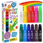 Tbc The Best Crafts Paint STICKS,12 Classic Colors, Washable, Non-toxic, Temp.... Fixed Price $13.57.