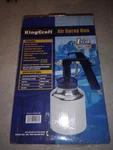 King Craft Air Spray Gun 1QT Nob Bleeder Type 1.5-4 Cfm Required Easy Clean. Fixed Price $25.99.