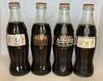 1996 Atlanta Olympic Games Coca-cola Bottle Set Lot Of 4 Original Sealed. Fixed Price $39.99.