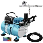 Iwata Eclipse Hp Cs Airbrush Set With Compressor Kit, Gravity Feed .35MM Tip. Fixed Price $279.99.
