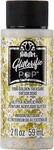 Glitterific Pop Acrylic Craft Paint, Golden Treasure 2 Fl Oz Premium Fin. Fixed Price $16.12.