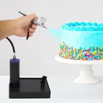 Black+ Blue/ Black/ Red 10W Airbrush Kit With Compressor Portable. Fixed Price $54.10.