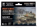 Model Color: Wwii: Set: Soviet Armour & Infantry - Vallejo. Fixed Price $45.31.