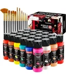 Fantastory Acrylic Paint Set, 24 Classic COLORS(2OZ) Professional Craft. Fixed Price $29.99.