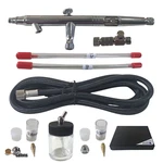 S622-SET Dual-action Siphon Feed Airbrush Kit 3-NOZZLE Pro. Fixed Price $40.84.