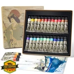 Paul Rubens 24 Watercolor Paint Tubes Traditional Chinese Artist Beginner. Fixed Price $40.99.