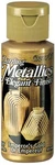 Decoart Dazzling Metallics 2-OUNCE Emperor's Gold Acrylic Paint. Fixed Price $14.11.