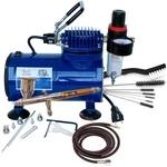 Paasche Airbrush Company & Compressor Package TG3F D500SR AC7. Fixed Price $349.00.