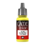 Vallejo Game Color Fluorescent Yellow Acrylic Paint 18ML. Fixed Price $9.99.