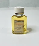 Grumbacher Artists Quality Linseed Oil Purified 74 Ml Cat. No. 558-2 Vintage. Fixed Price $8.99.