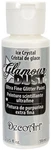 Decoart Glamour Dust Glitter Paint 2OZ-ICE Crystal. Fixed Price $8.71.
