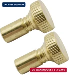 2 Pack Metal On/off Replacement Light Lamp & Fan Knobs Switch Turner-gold. Fixed Price $14.98.
