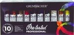 Grumbacher Pre-tested Oil Set, 24ML Tubes, 10-COLOR Multicolor. Fixed Price $84.15.