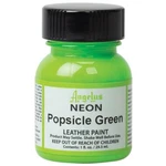 Angelus Acrylic Leather Paint Water Resistant - Neon Popsicle Green 1 Fl.oz. Fixed Price $11.50.