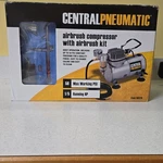Central Pneumatic Airbrush Compressor 60328 With Kit. Fixed Price $70.00.