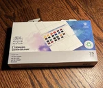 Winsor & Newton Cotman Watercolour Travel Set, 25PC Package Artist. Fixed Price $22.99.