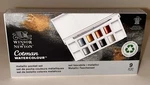 Winsor & Newton Cotman 9PC Watercolour Metallic Pocket Set W/ Brush New!. Fixed Price $14.99.
