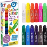 Tbc The Best Crafts Paint STICKS,12 Classic Colors, Count (pack Of 12),. Fixed Price $20.04.