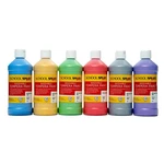 Washable Tempera Paints For School And Arts Crafts Use, 16 Ounces Each, Asso. Fixed Price $46.81.