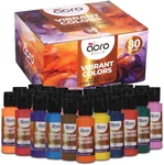 Acrylic Pouring Paint Set - 30 Basic, Neon, Metallic, And Pastel Colors Easy. Fixed Price $33.92.