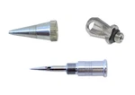 Paasche HT-5 Tip (nickel Silver), HC-5 Air Cap, HN-5 Needle. Fixed Price $28.00.