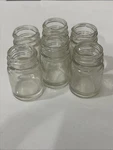 H-1-OZ-1OZ Glass Bottle 6 Pk For Paasche & Ez Airbrushes Only No Top. Fixed Price $24.99.
