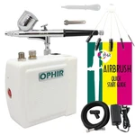 Ophir Portable Mini Airbrush Compressor Kit Dual Action Set With.... Fixed Price $46.50.